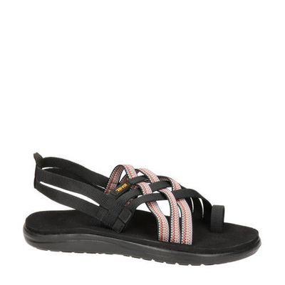 Teva Voya Strappy outdoor sandalen zwart/roze Teva Voya Strappy outdoor sandalen zwart/roze