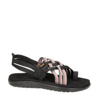 Teva Voya Strappy outdoor sandalen zwart/roze - thumbnail