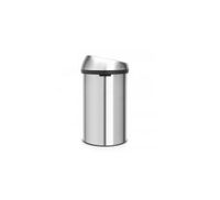 Brabantia Touch Bin afvalemmer 60 liter - Matt Steel Fingerprint Proof - thumbnail