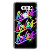 Loves: LG V30 Transparant Hoesje