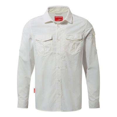 Craghoppers blouse Adventure heren polyamide bruin Craghoppers blouse Adventure heren polyamide bruin