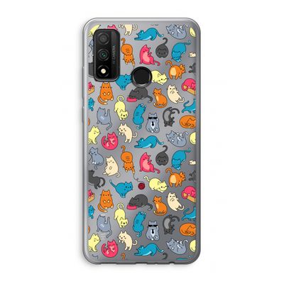 Kleurrijke katten: Huawei P Smart (2020) Transparant Hoesje