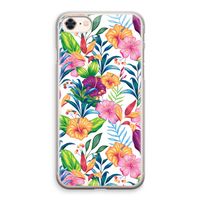 Tropisch 2: iPhone 8 Transparant Hoesje