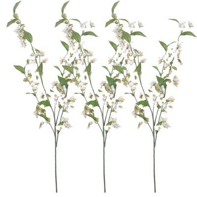 Set van 3x stuks bloesem kunstbloem/tak - appelbloesem wit - 85 cm Set van 3x stuks bloesem kunstbloem/tak - appelbloesem wit - 85 cm