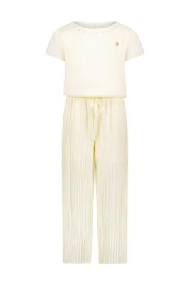 Le Chic Zomer jumpsuit meisjes Off wit - gerecycled voile - Daisy
