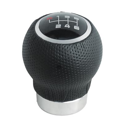 Simoni Racing Pookknop Rev - Zwart Leder + 3 Schakelpatronen SRREV