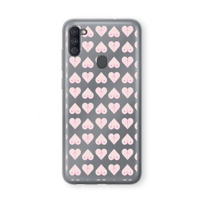Ass 'n Titties: Samsung Galaxy A11 Transparant Hoesje