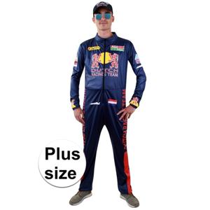 Race coureur overall - grote maten - voor heren - verkleedkleding - Dutch Racing Team