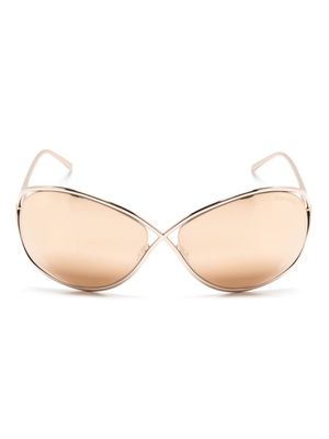 TOM FORD Eyewear lunettes de soleil oversize Nicoletta