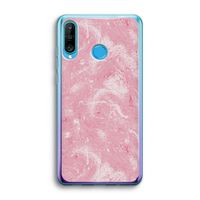 Abstract Painting Pink: Huawei P30 Lite Transparant Hoesje