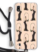 Pop Some Kim: Samsung Galaxy A10 Transparant Hoesje met koord
