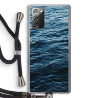 Oceaan: Samsung Galaxy Note 20 / Note 20 5G Transparant Hoesje met koord
