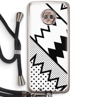 Pop Art #5: Motorola Moto G6 Transparant Hoesje met koord