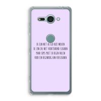 Regenboog: Sony Xperia XZ2 Compact Transparant Hoesje Regenboog: Sony Xperia XZ2 Compact Transparant Hoesje