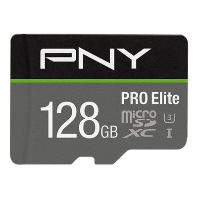 PNY PRO Elite flashgeheugen 128 GB MicroSDXC UHS-I Klasse 10