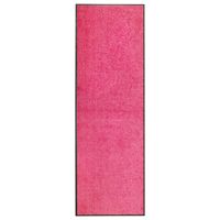 Deurmat wasbaar 60x180 cm roze - thumbnail