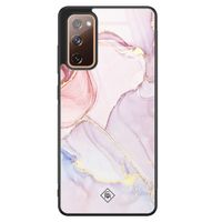 Samsung Galaxy S20 FE glazen hardcase - Purple sky