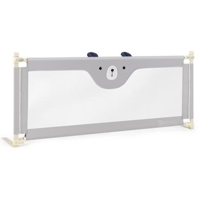 175 cm Bedhekje voor Peuters Veilig Bedhekje in 24 Standen in Hoogte Verstelbaar