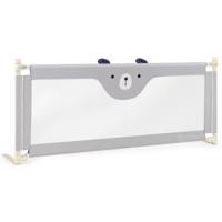 175 cm Bedhekje voor Peuters Veilig Bedhekje in 24 Standen in Hoogte Verstelbaar