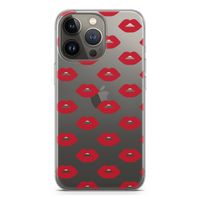 Lips: iPhone 13 Pro Transparant Hoesje