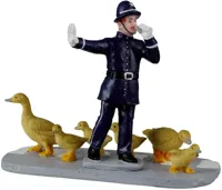 Lemax safe crossings kerstdorp figuur type 3 Caddington Village 2022