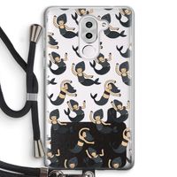 Zeemeermin: Honor 6X Transparant Hoesje met koord