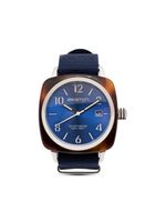 Briston Watches montre Clubmaster Classic HMS 40 mm - Bleu