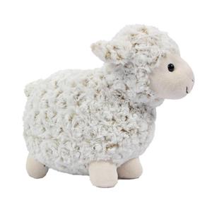 Knuffeldier Schaap/lammetje - zachte pluche stof - premium kwaliteit knuffels - wit - 35 cm