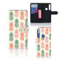 Motorola One Action Book Cover Ananas