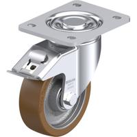Blickle LH-GB 125K-3-FI Zwenkwiel met rem Wieldiameter: 125 mm Draagvermogen (max.): 550 kg 1 stuk(s)