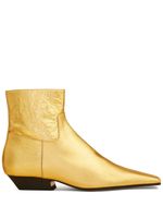 KHAITE bottines Marfa en cuir - Or - thumbnail