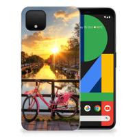 Google Pixel 4 XL | Silliconen Back Cover | Amsterdamse Grachten