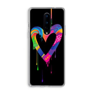 Melts My Heart: OnePlus 8 Transparant Hoesje