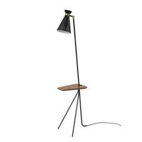 Warm Nordic Cone vloerlamp zwart