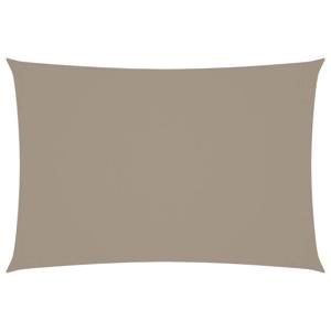 vidaXL Zonnescherm rechthoekig 2,5x4,5 m oxford stof taupe