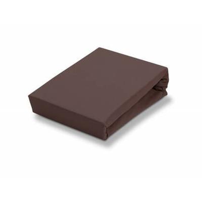 Jersey Supreme Topper Hoeslaken Taupe | 80 x 220 cm | Bruin
