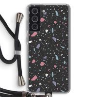 Terrazzo N°16: Samsung Galaxy S21 FE Transparant Hoesje met koord