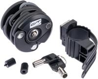 CONTEC vouwslot "keglock" ct faltschl. keglock 60 cm, black