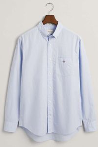 GANT Regular Fit Overhemd lichtblauw, Effen