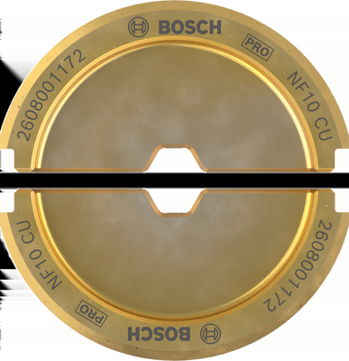 Bosch Accessoires PRO Krimpmatrijs | NF10 CU | 10 mm | Koper - 2608001172