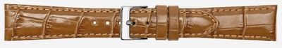 Horlogeband Poletto 454.05.20 Leder Lichtbruin 20mm