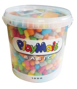 Playmais PlayMais Basic Emmer 10 Liter (> 1000 Stukjes)