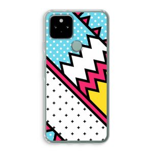 Pop Art #2: Google Pixel 5 Transparant Hoesje