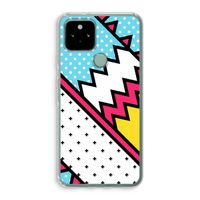 Pop Art #2: Google Pixel 5 Transparant Hoesje