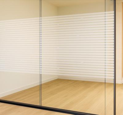 Dunne lijnenpatroon raamstickers