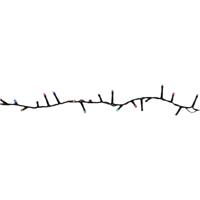 LED-lichtkrans Lifetime Multicolour 10 m Oplaadbare batterij Zon