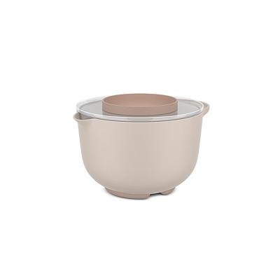 Mepal Beslagkom met spatdeksel 3L chalk