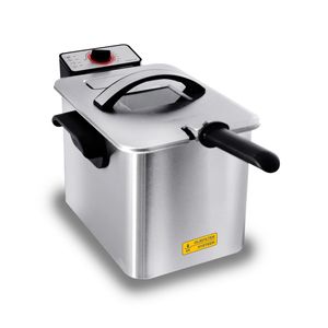 Inventum GF645F friteuse Enkel 4 l Vrijstaand 3000 W Frituurpan Roestvrijstaal