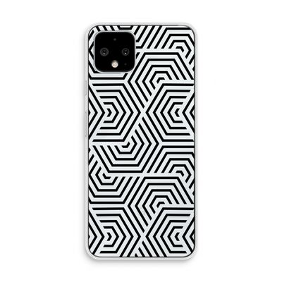 Magic pattern: Pixel 4 Transparant Hoesje