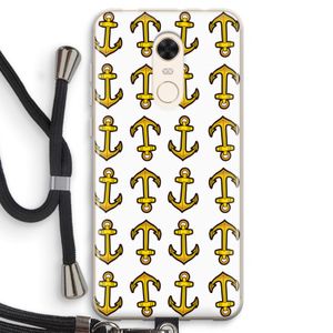 Musketon Anchor: Xiaomi Redmi 5 Transparant Hoesje met koord